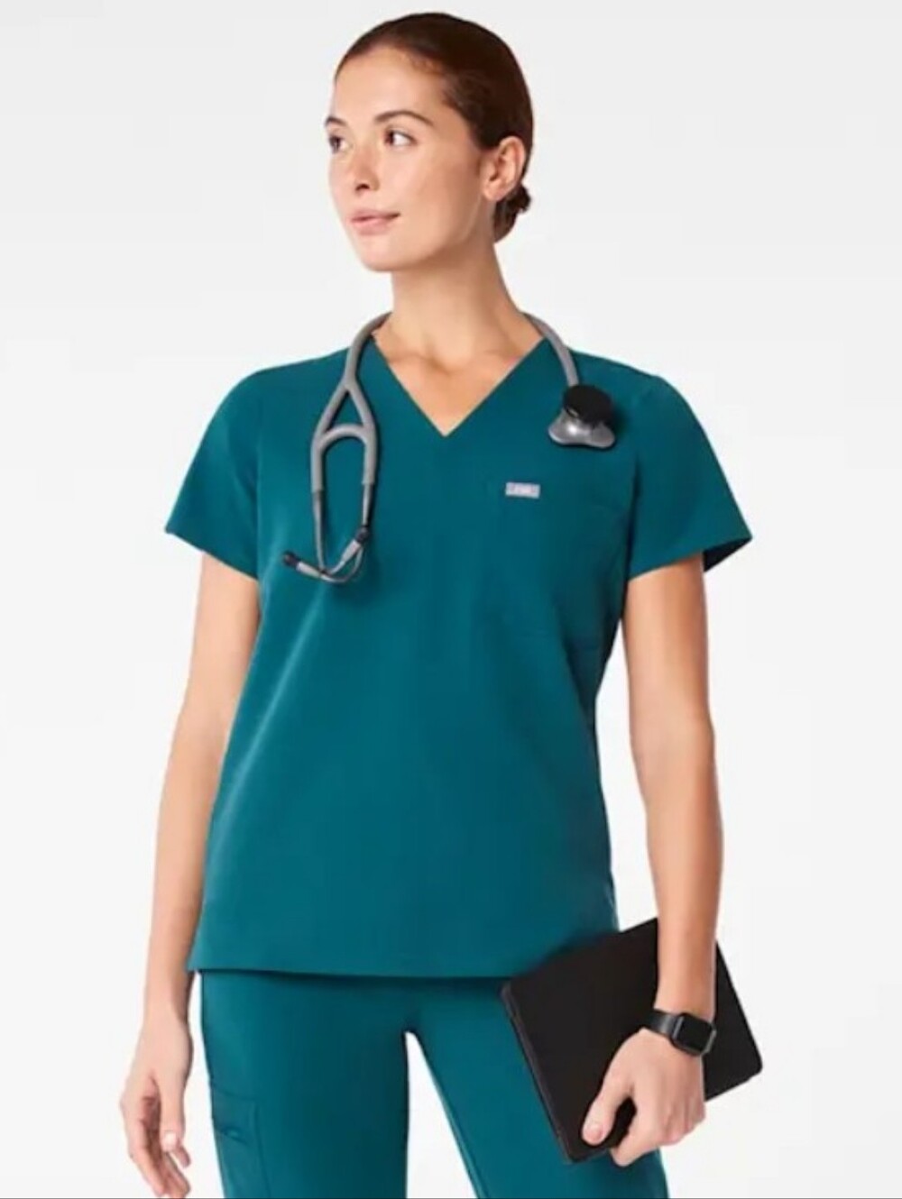 Figs Catarina Scrubs Top, Size XL